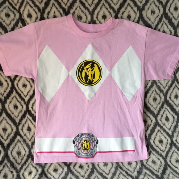 pink ranger shirt